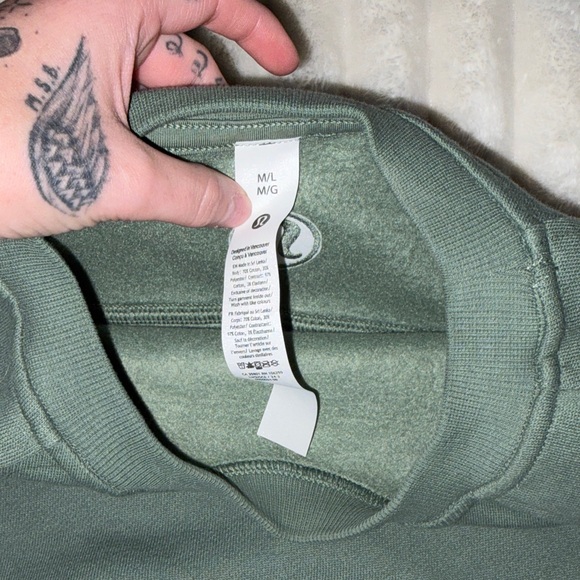 Lululemon Green Sweatshirt - Picture 4 of 6